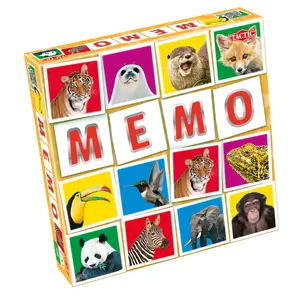 Настольная карточная игра TACTIC Tactic Wildlife Memo — на сопоставление, от 3 лет