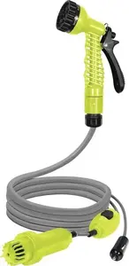 Portable 12V Shower Aptel CM103410 — 20 l/min flow, 12V DC portable shower unit