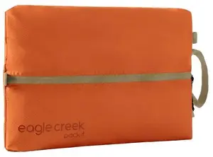 Shoe Sac Aptel Eagle Creek Isolate Pro — compact travel shoe bag, Mandarin color
