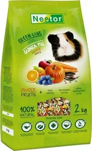 Pellets barība jūrascūciņām Nestor Green Line 2 kg