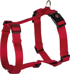 Dog Harness Trixie Premium, size L 60–80 cm, width 25 mm, red