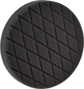 Polishing Foam Pad K2 L614 — black, hook-and-loop backing