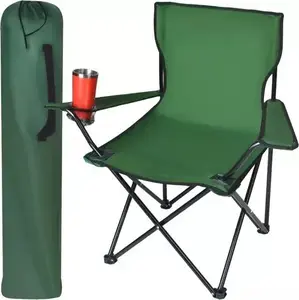 Fishing Chair Trizand K23676 — portable green angler seat