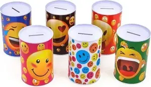 Metal money box Adar Skarbonka model 469204 — metal piggy bank, single piece