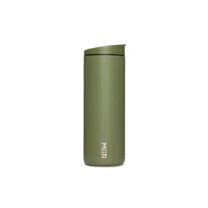 Ceļojumu krūze MiiR Flip Traveler 470 ml, divslāņu izolēta nerūsējošā tērauda, haki