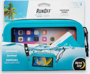 Jostas soma NITEIZE RunOff ROHP-03-R8 — ūdensnecaurlaidīgs jostas maciņš, zils