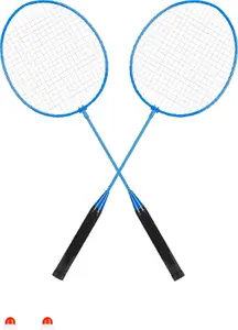 Набор для бадминтона Rebel Active RBA-4100 — комплект для отдыха на 2 игрока с воланчиками и сумкой