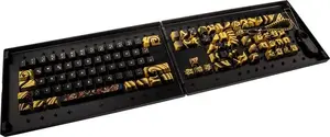 Keycap set Triton TIGER SKETCH Limited — PBT material, German layout (DE)