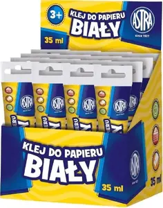 Līme tūbā Astra WIKR-052712 balta papīram 35 ml, 16 gab. iepakojums