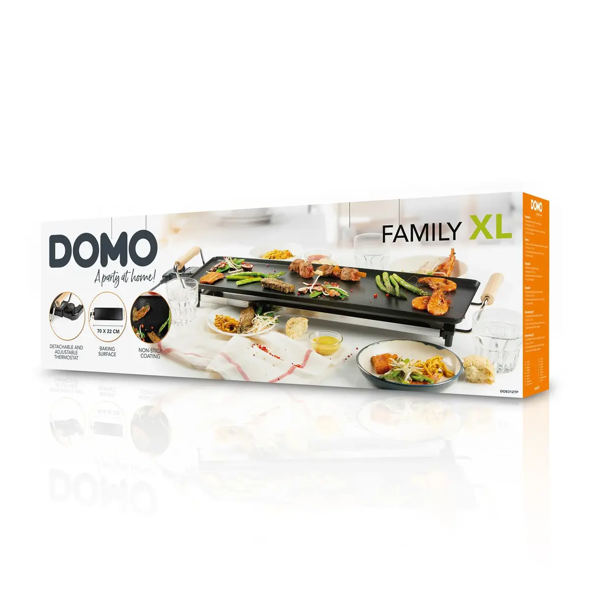 Teppanyaki hob Domo DO8312TP 1800 W Photo 14
