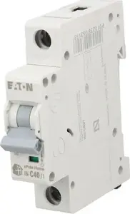 Автоматический выключатель EATON xPole Home HN-C40/1 1P C 40A 6kA AC (MPN 194835)