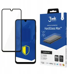 Защитное стекло 3MK HardGlass Max для Samsung Galaxy A17 5G/4G — чёрное