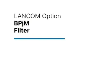 Network management license Lancom Systems LANCOM BPjM Filter Option 5-Years — 1 license, compatible with 1650E, 1780EW-4G+, 1790, 1800, 1900, 2100EF, IAP-4G+, IAP-5G, ISG, WLC-60, WLC-2000