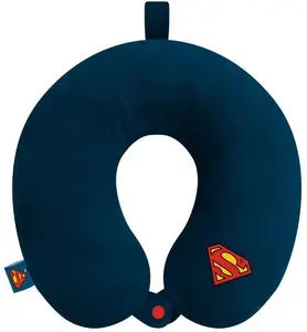 Neck Pillow Kids Euroswan Superman, rogal-shaped, 30 cm