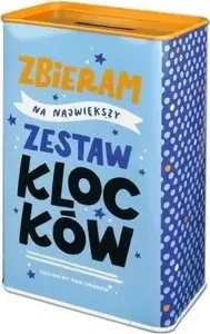 Toy building block set Pan Dragon Happy — Pan Dragon Skarbonka Happy-Zestaw klocków