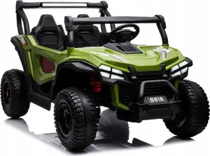 Детский электромобиль Lean Cars Auto Na Akumulator S618 зелёный 4x4