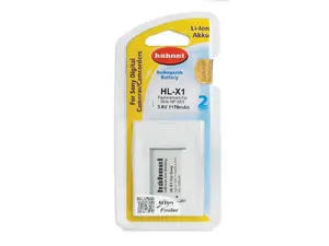 Camera battery Hahnel HL-X1 Lithium-Ion 1170 mAh, single pack