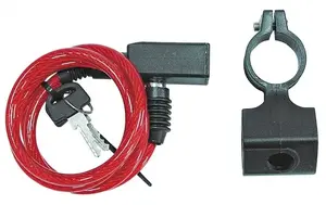 Cable Bike Lock MEGA 6×800 mm PVC Coated (model 24903)