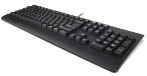 Keyboard Lenovo Preferred Pro II — Full-size USB QWERTY Nordic, Black, Wrist Rest