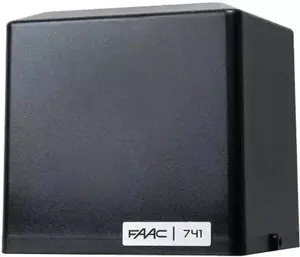 FAAC Augšējais korpuss FAAC 741C piedziņai (melns) - aizvietojošs vāks 63003528