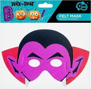 Mask — GoDan felt vampire mask 24×16 cm, decorative costume accessory