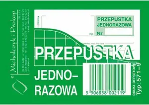Single-use A7 cable gland Michalczyk & Prokop 571-9 — disposable cable entry fitting