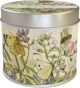 Aromātiskā svece TEKA 227 Pļava — fiolīšu aromāts, dekoratīvā mājas svece