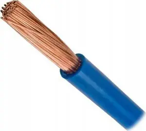 Cable Elektrokabel LGY 1x1.5 mm² single-core insulated wire, blue, 1 m