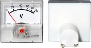 Analog Voltage and Power Meter BLOW 51-611 (mini, up to 100 V)