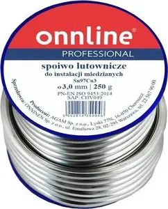 Solder Wire Onnline 250 g SN97CU3 3.0 mm - Onnline
