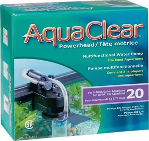 AquaClear Powerhead 20 akvārija cirkulācijas sūknis, 4,5 W, modelis AH-5859