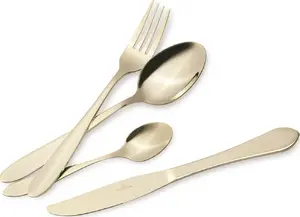 Cutlery set berlinger haus BH-3079, 24-piece, satin champagne finish