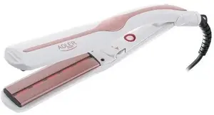 Выпрямитель для волос Adler AD 2318 white с инфракрасным нагревом — керамические пластины, компактный дизайн