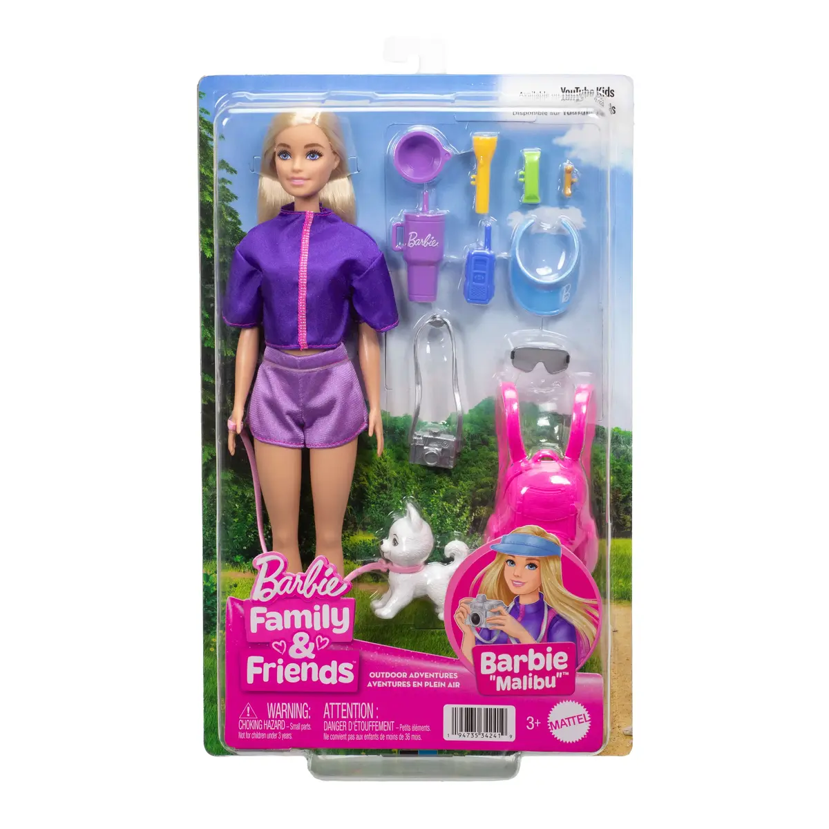 MATTEL Barbie Signature “Malibu” Outdoor Adventures lelle Photo 6