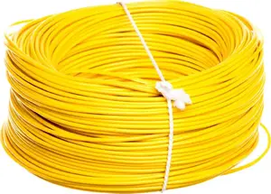 Electrical installation cable Elektrokabel H05V-K (LgY) 1 — 100 m yellow single-core
