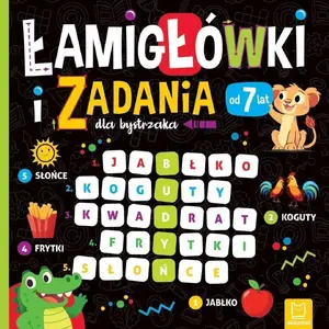 Puzzle and Activity Book for Clever Kids Age 7+ — Aksjomat — Educational logic tasks, 9788382139594