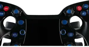Heusinkveld One simracing stūre — ultral viegls bezvadu RGB, 270 mm, melns