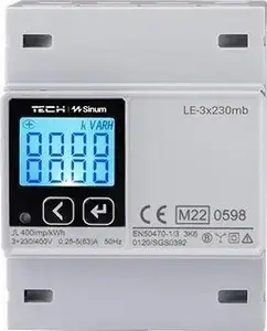 Трехфазный двухнаправленный счетчик энергии FF LE-3x230mb — модель 55108, для сетей 3×230В