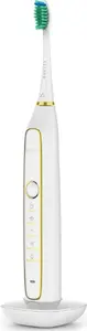 Electric toothbrush Seysso SE03W Gold White — rechargeable sonic toothbrush, white
