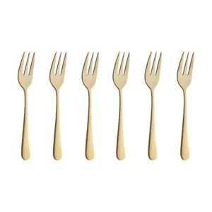 Dessert fork Amefa 1410AUTR06AN6, stainless steel, set of 6