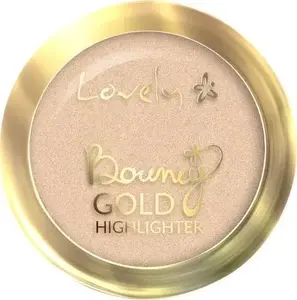 Izgaismotājs Lovely LOVELY_Bounce Highlighter Gold — zelta tonis sejas izgaismošanai