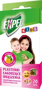 Plasters BROS EXPEL KIDS, soothing adhesive bandages, 20 pcs