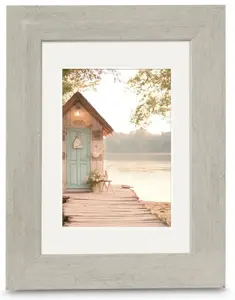 Photo frame HAMA Cottage single 250x350 mm, taupe, polystyrene, depth 15 mm