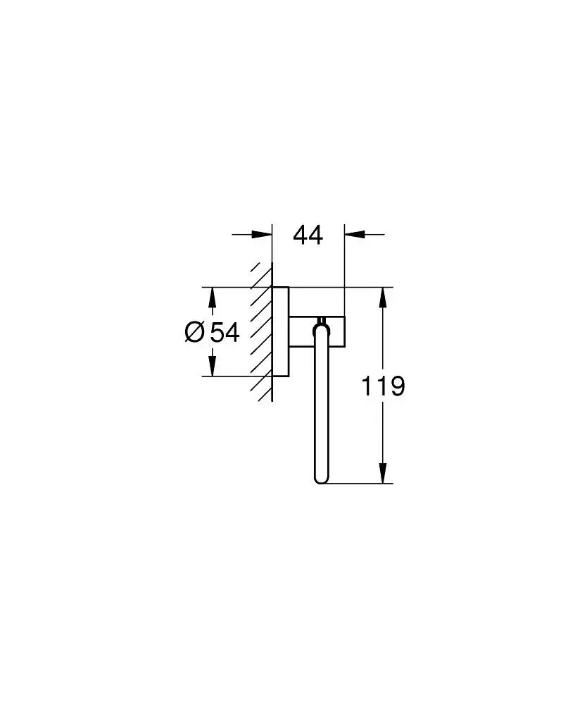 Аксессуар GROHE Essentials Gold 40689GN1 Photo 2