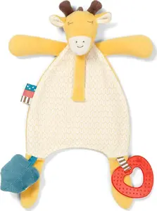 Игрушка-подвес для пустышки Baby Ono Skinny Mates Hank с клипсой — мягкая подвеска для соски