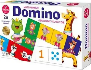 Domino game set Kukuryku — Kukuryku Domino obrazkowe i klasyczne (375549)