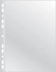Document sleeves Q-Connect KF11192 A4 transparent, 40 µm, oversized (pack)