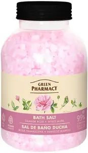 Bath Salt Green Pharmacy — Rose Damascena & White Musk, 1000 g
