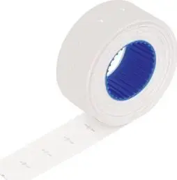 Etiķetes metkodes ierīcēm Biurfol 26 x 16 mm baltas, 5 gab.