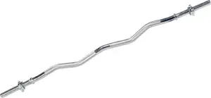 Curl bar Westin Gryf CURL BAR 120 cm – straight curl bar for biceps and forearms, 120cm length